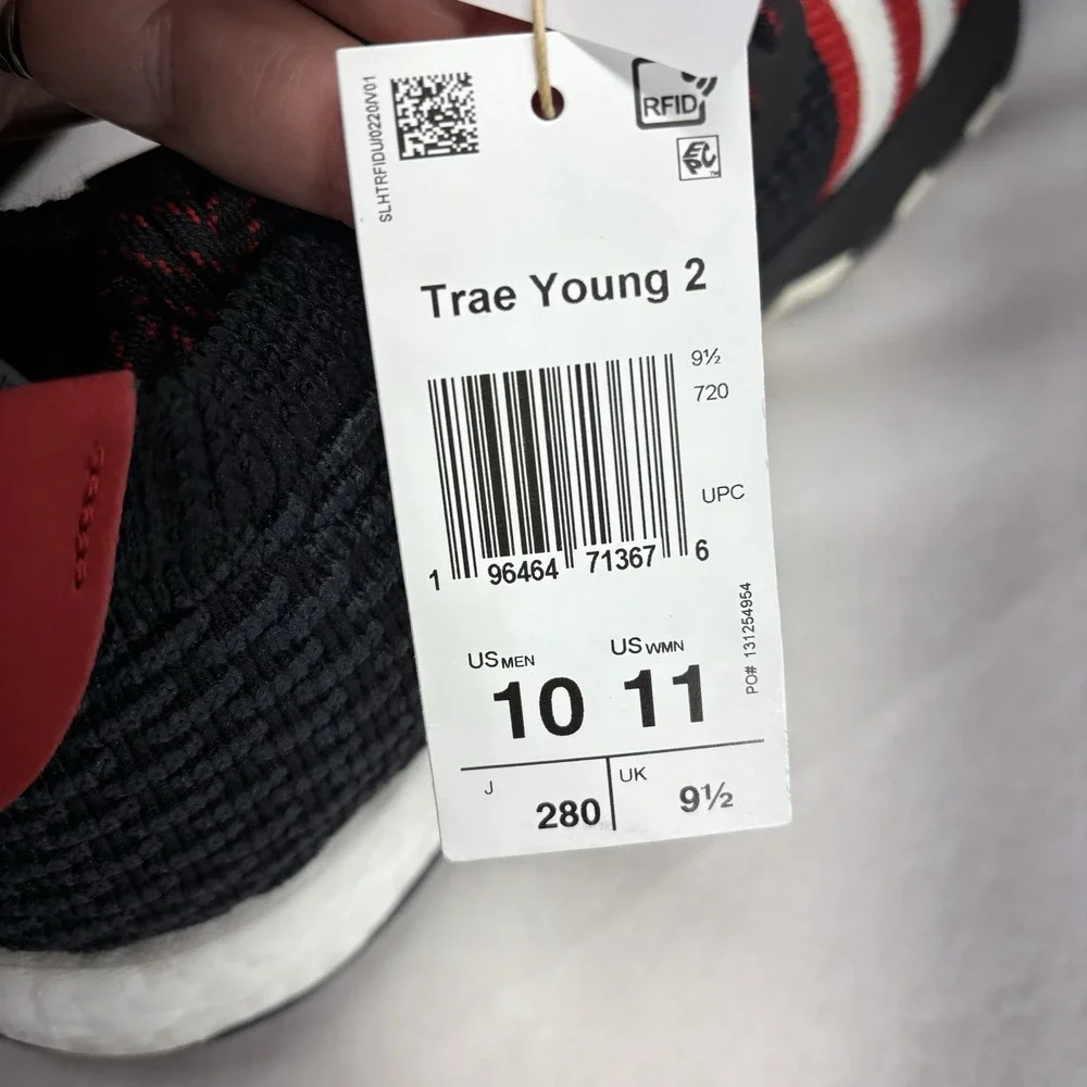 adidas Trae Young 2 Chinese New Year Men 10 Women 11 Basktball Shoes‎ NWT IF2163